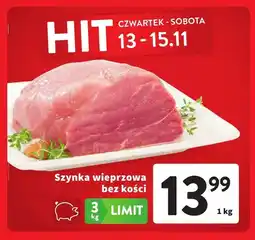 Intermarche Szynka wieprzowa bez kości Intermarche oferta