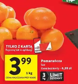 Intermarche Pomarańcza luz Intermarche oferta