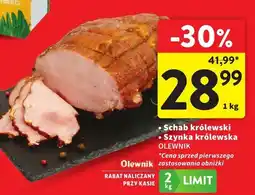 Intermarche Schab królewski / szynka królewska Olewnik oferta