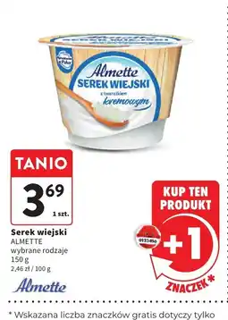 Intermarche Serek wiejski ALMETTE kremowy oferta