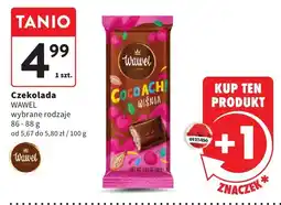 Intermarche Czekolada WAWEL Cacaolki Wisienka oferta