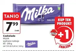 Intermarche Czekolada MILKA Alpine Milk oferta