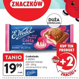 Intermarche Czekolada E. WEDEL Smak Panna Cotta dla Ciebie oferta