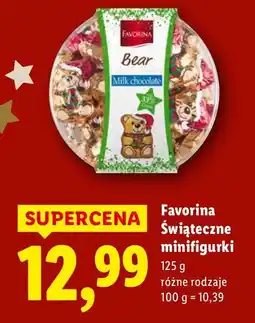 Lidl Minifigurki świąteczne różne rodzaje Favorina oferta