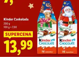 Lidl Czekolada Kinder oferta
