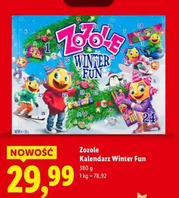 Lidl Kalendarz Winter Fun Zozole oferta