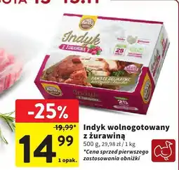 Intermarche Indyk wolnogotowany z żurawiną Intermarche oferta