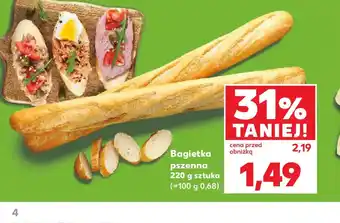 Kaufland Bagieta pszenna oferta