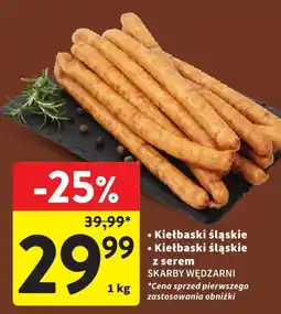 Intermarche Kiełbaski śląskie z serem SKARBY WĘDZARNI oferta