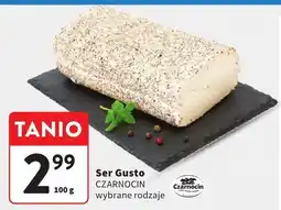 Intermarche Ser Gusto CZARNOCIN wybrane rodzaje oferta