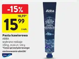 Intermarche Pasta kawiorowa ABBA wybrane rodzaje oferta
