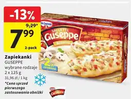 Intermarche Zapiekanki GUSEPPE wybrane rodzaje oferta