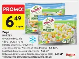 Intermarche Zupa HORTEX wybrane rodzaje oferta