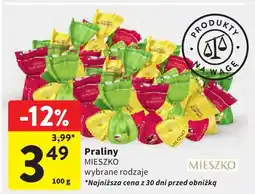 Intermarche Praliny MIESZKO wybrane rodzaje oferta