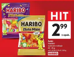 Intermarche Żelki HARIBO wybrane rodzaje oferta