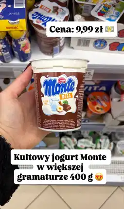 Dino Jogurt Monte Mega czekoladowy Zott Monte oferta