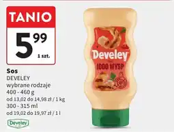 Intermarche Sos DEVELEY wybrane rodzaje 400-460g oferta