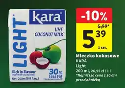 Intermarche Mleczko kokosowe KARA Light 200ml oferta