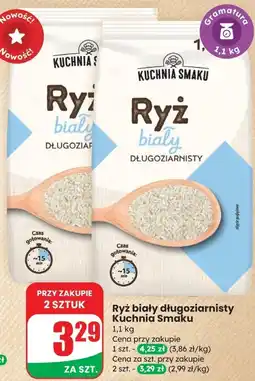 Dino Ryż biały długoziarnisty Kuchnia Smaku oferta