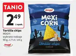 Intermarche Tortilla chips MOGYI wybrane rodzaje 90g oferta