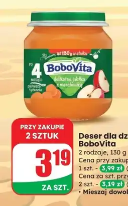 Dino Deser dla dzieci 2 rodzaje BoboVita oferta