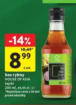 Intermarche Sos rybny HOUSE OF ASIA tajski 200ml oferta