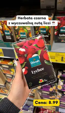 Kaufland Herbata czarna z liczi 20 torebek Dilmah oferta