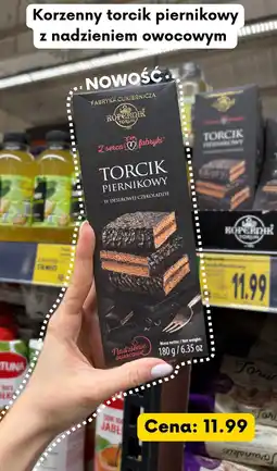 Kaufland Torcik piernikowy w deserowej czekoladzie z nadzieniem owocowym Kopernik oferta