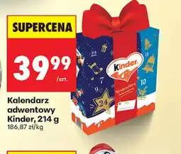 Biedronka Kalendarz adwentowy Kinder oferta