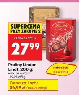 Biedronka Praliny Lindor milk Lindt oferta