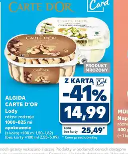 Kaufland ALGIDA CARTE D'OR Lody oferta