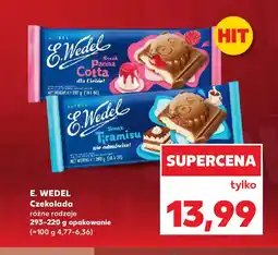Kaufland E. WEDEL Czekolada oferta
