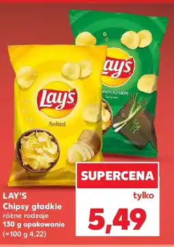 Kaufland Chipsy gładkie Lay's oferta