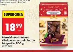 Biedronka Pierniki z nadzieniem śliwkowym w czekoladzie oferta
