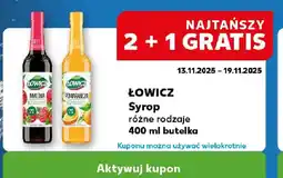 Kaufland LOWICZ Syrop oferta