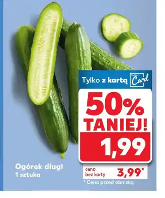 Kaufland Ogórek długi oferta