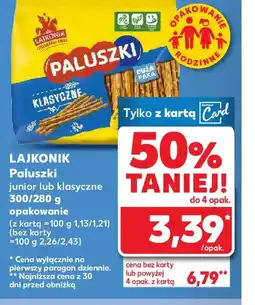 Kaufland LAJKONIK Paluszki oferta