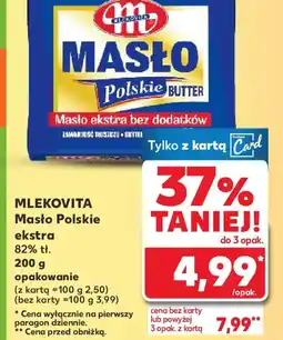 Kaufland MLEKOVITA Masło Polskie oferta