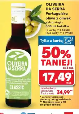 Kaufland OLIVEIRA DA SERRA Portugalska oliwa z oliwek extra virgin oferta