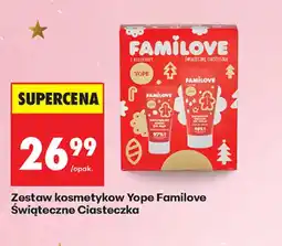 Biedronka Zestaw kosmetyków Yope Familove oferta