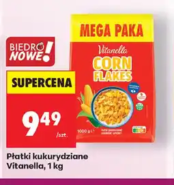 Biedronka Płatki kukurydziane Vitanella oferta