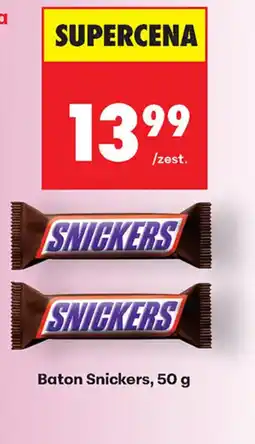 Biedronka Baton Snickers oferta