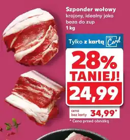 Kaufland Szponder wołowy oferta