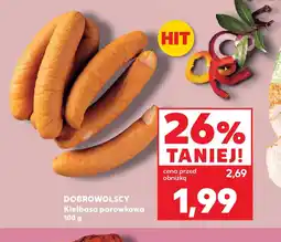 Kaufland Kiełbasa parówkowa oferta