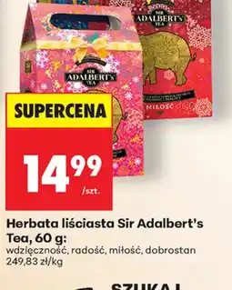 Biedronka Herbata liściasta Sir Adalbert's oferta
