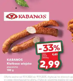 Kaufland KABANOS oferta