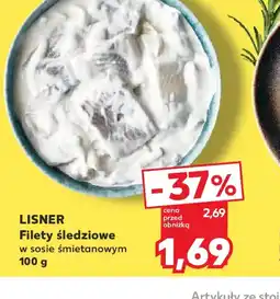 Kaufland LISNER Filety śledziowe oferta
