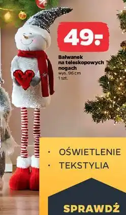 Netto Bałwanek na teleskopowych nogach oferta