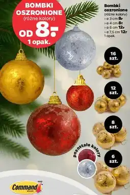Netto Bombki oszronione (różne kolory) oferta