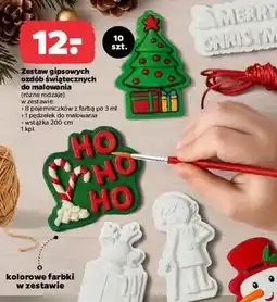 Netto Zestaw gipsowych ozdób świątecznych do malowania (różne rodzaje) oferta